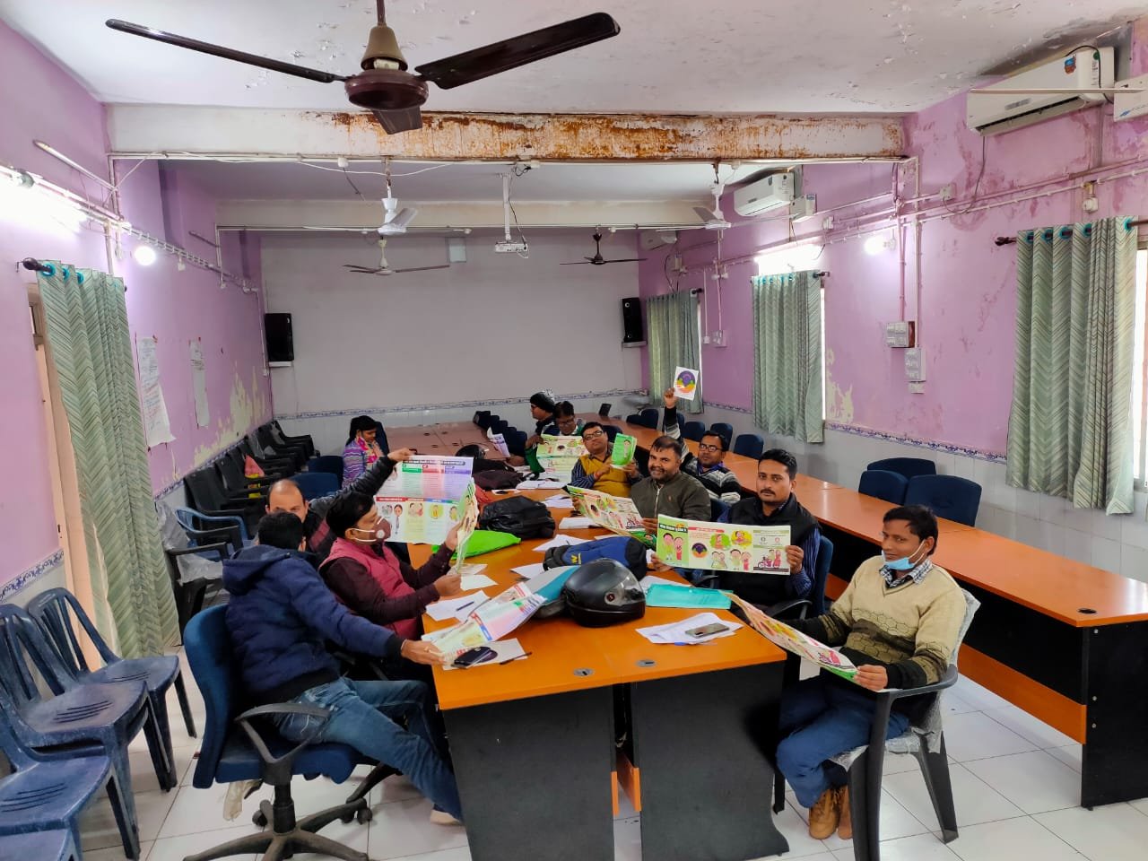 संचार अभियान के तहत बीसीएम का किया गया उन्मुखीकरण