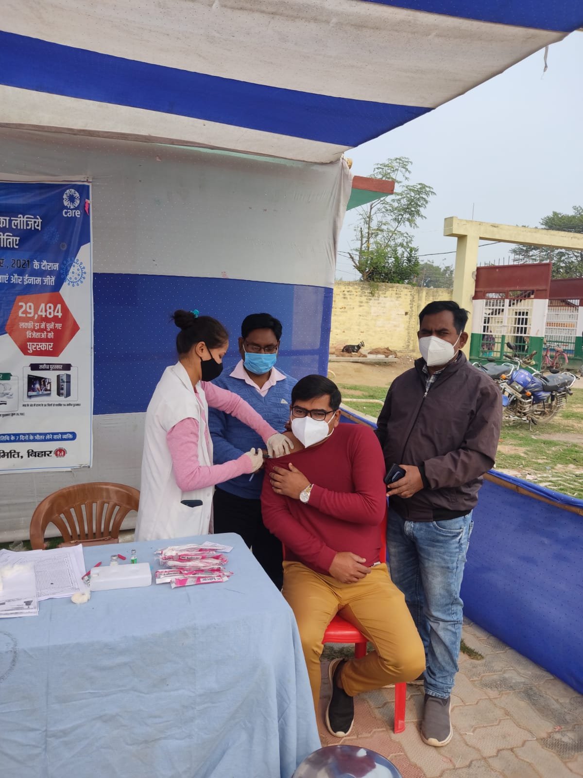 मैंने ली बूस्टर डोज, कोरोना से बचने के लिए आप भी लीजिए