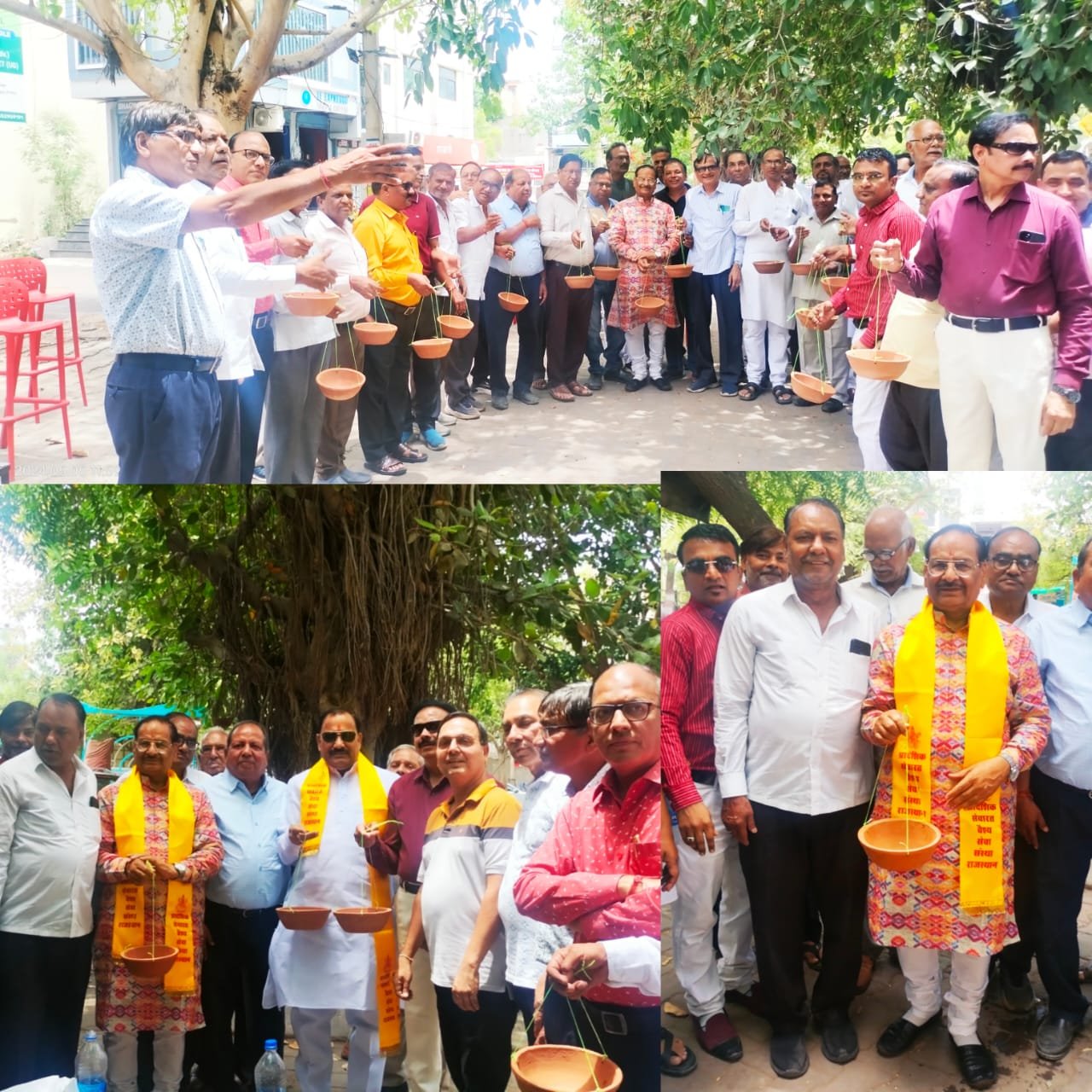 राष्ट्र की प्रगति के आधार वैश्य समाज बंधुओ द्वारा जीव...