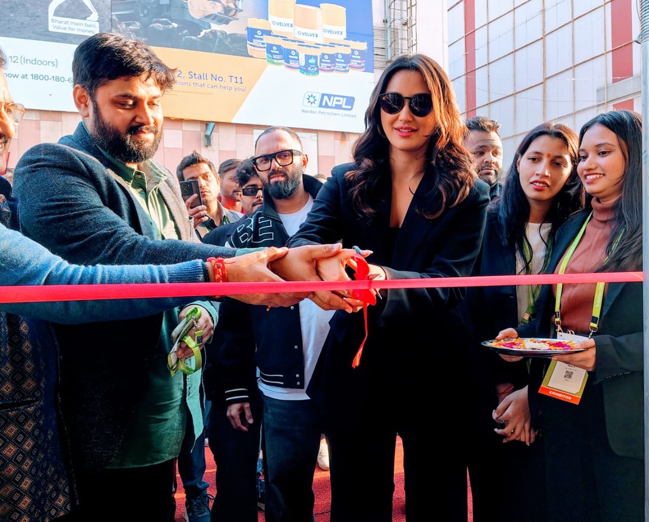 Companies like EINS TECHNIK are revolutionizing the construction industry in India - Nikita Dutta, Actress